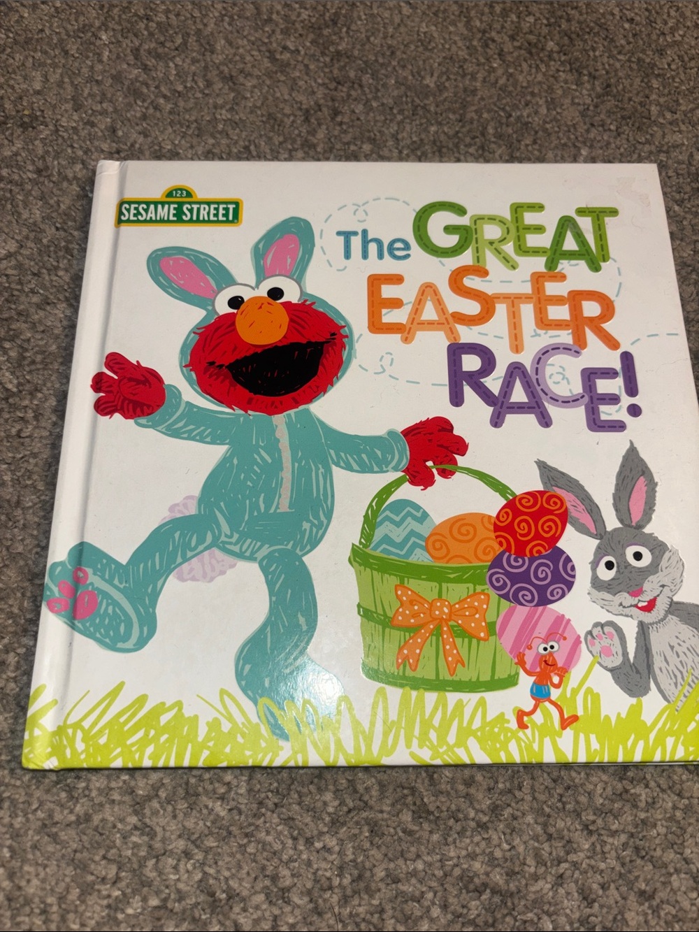 Book cover: The Great Easter Race (Sesame Street)